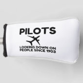 Pilots Golf Headcover (Vorderseite)