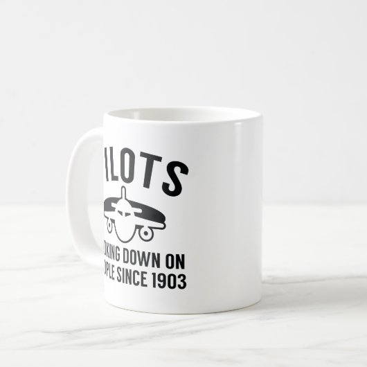 Pilots Kaffeetasse (Vorderseite Links)