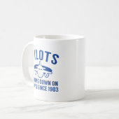 Pilots Kaffeetasse (Vorderseite Links)
