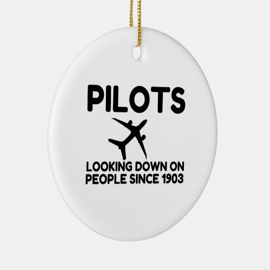 Pilots Keramik Ornament (Rechts)