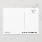 Pilsen - Weihnachtsmarktlights Feiertagspostkarte (Rückseite)