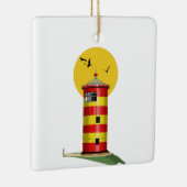Pilsum Lighthouse Deutschland Keramikornament (Rechts)