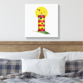 Pilsum Lighthouse Deutschland Leinwanddruck (Insitu (Schlafzimmer))