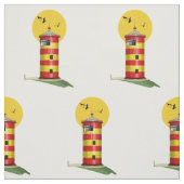 Pilsum Lighthouse Deutschland Stoff (Muster)