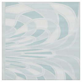 Pilz, Abstrakt - Aqua - Stoff