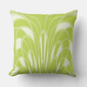 Pilz Abstrakt - Art Deco - Limon Kissen