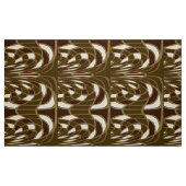 Pilz, Abstrakt - braun - Stoff (Fat Quarter (45,7 x 55,9 cm))