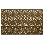 Pilz, Abstrakt - braun - Stoff (Yard (91,4 cm))