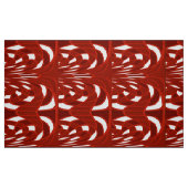 Pilz, Abstrakt - Kardinal Rot - Stoff (Fat Quarter (45,7 x 55,9 cm))