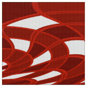 Pilz, Abstrakt - Kardinal Rot - Stoff (Nahaufnahme)