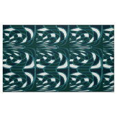 Pilz, abstraktes - aquamarin - Gewebe Stoff (Fat Quarter (45,7 x 55,9 cm))