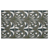 Pilz, abstraktes - Moos - Gewebe Stoff (Fat Quarter (45,7 x 55,9 cm))