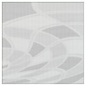 Pilz, abstraktes - Weiß - Gewebe Stoff (Nahaufnahme)