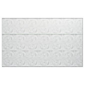 Pilz, abstraktes - Weiß - Gewebe Stoff (Yard (91,4 cm))