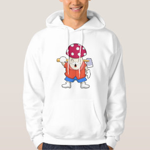 Pilz als Bauer mit Ax Hoodie