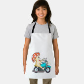 Pilz als Fahrrad mit Motorrad Schürze (Insitu)