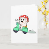 Pilz als Fahrrad mit Scooter.PNG Karte (Gelbe Blume)