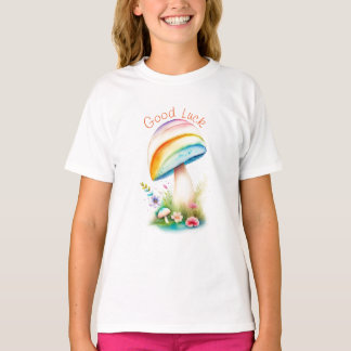 Pilz Aquarellmalerei T-Shirt