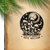 Pilz aus der Bibliothek der Briefmarke Permastempel