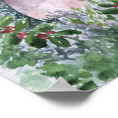 Pilz aus Porcini im Wald Poster (Ecke)