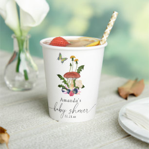 Pilz-Baby-Party Pappbecher
