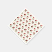 Pilz-Baby-Party Serviette (Ecke)