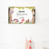 Pilz-Babydusche Waldwald Banner (InSitu)