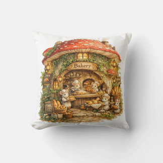 Pilz-Bäckerei | Whimsical Woodland Cottagecore Kissen