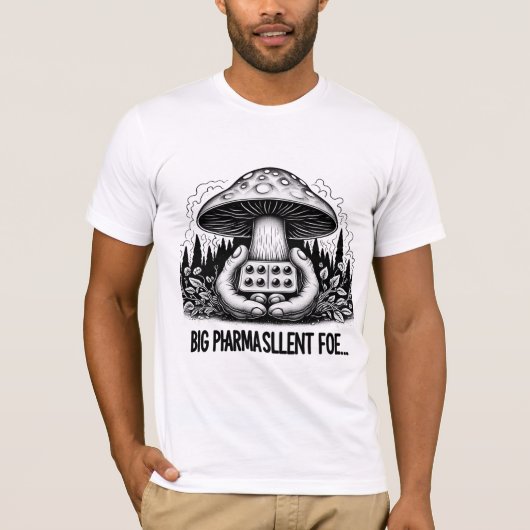 🟣 Pilz Big Pharma's Stille Foe T-Shirt (Vorderseite)