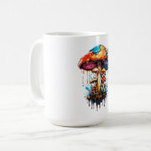 Pilz Blitz Kaffeetasse (Vorderseite Links)