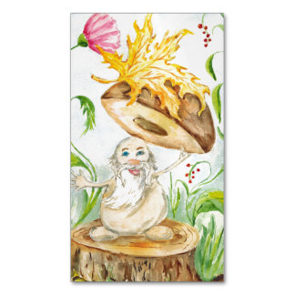 "Pilz Boletus". Magnetische Visitenkarte