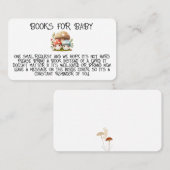 Pilz Bringen Sie eine Babydusche mit Flat Platzkar Platzkarte (Vorne/Hinten)