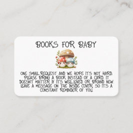 Pilz Bringen Sie eine Babydusche mit Flat Platzkar Platzkarte