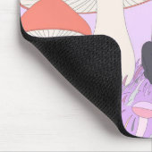 Pilz Cottagecore Anime-Mauspad Mousepad (Ecke)