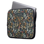 Pilz Cottagecore-Ästhetik Laptopschutzhülle (Vorderseite Links)