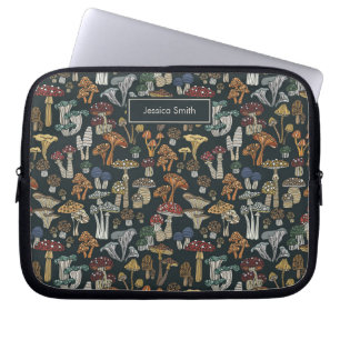 Pilz Cottagecore-Ästhetik Laptopschutzhülle