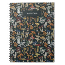 Pilz Cottagecore-Ästhetik Notizbuch