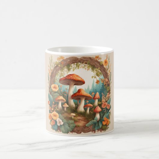 Pilz Cottagecore Kaffeetasse (Mittel)
