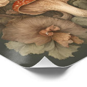 Pilz Cottagecore Poster (Ecke)