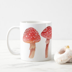 Pilz Cottagecore   Rustikale Waldpilze Kaffeetasse