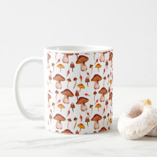 Pilz Cottagecore Stil Kaffeetasse