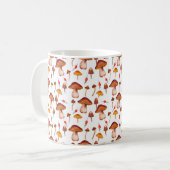 Pilz Cottagecore Stil Kaffeetasse (Vorderseite Links)