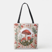 Pilz Cottagecore Tasche (Rückseite)