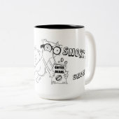 Pilz-E Kaffeesnort-Tasse Zweifarbige Tasse (VorderseiteRechts)