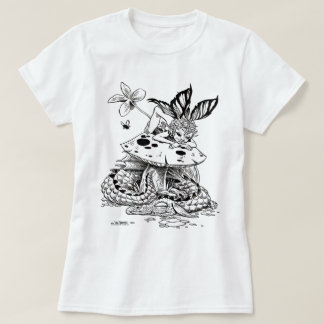 Pilz farie und Schlafendrachet-shirt T-Shirt