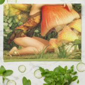 Pilz Fee Thunder_Cove Geschirrtuch (Gefaltet)