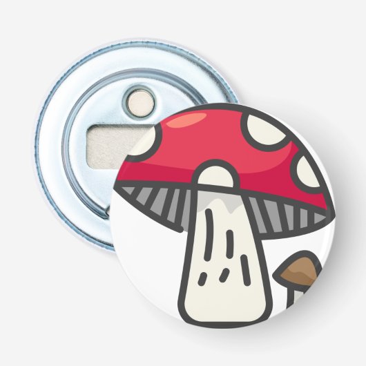 Pilz Flaschenöffner (Vorderseite)
