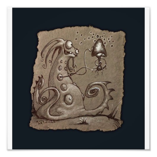 Pilz, Foto drucken (Vorne)