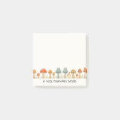 Pilz Fungi ein Hinweis von Lehrer Post-it Klebezettel (Vorderseite)