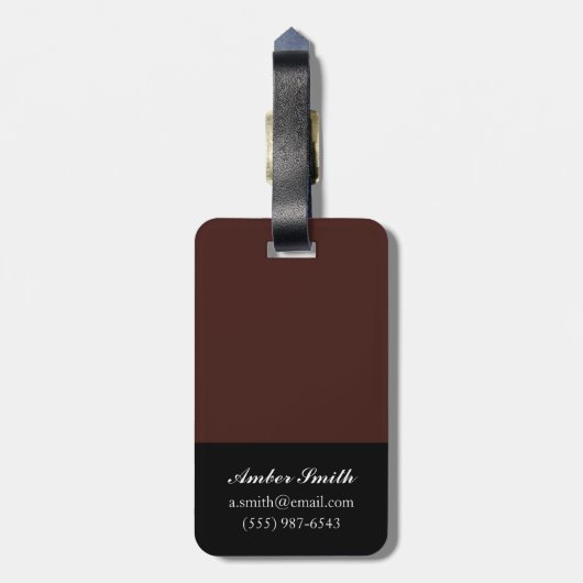 Pilz Gepäckanhänger (Rückseite vertikal)